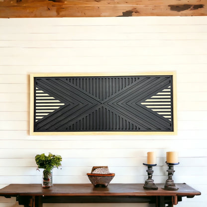 Natural Accent Geometric Wall Art