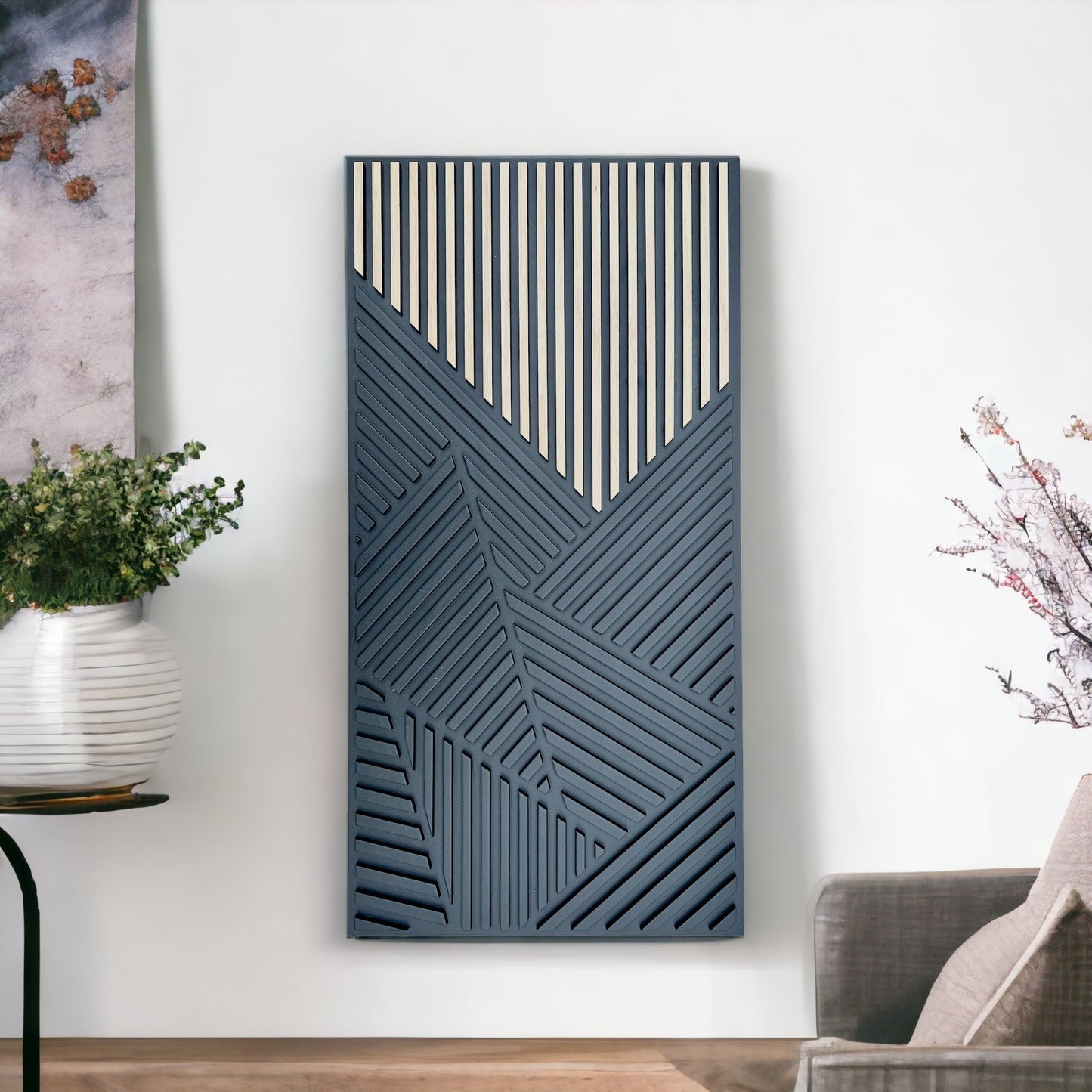 Geometric Vertical Lines